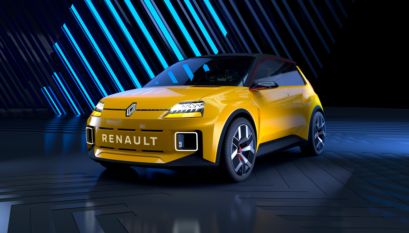 cijfer Planeet Identificeren Renault 5 New Generation - The Cult Model Exhibited in Munich