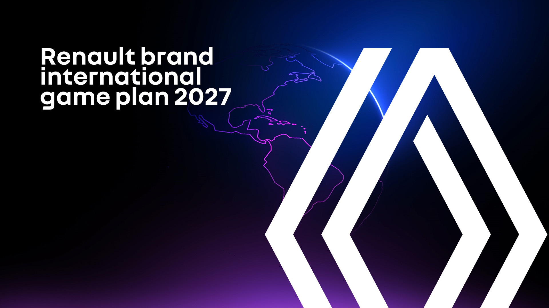 Renault brand international game plan 2027